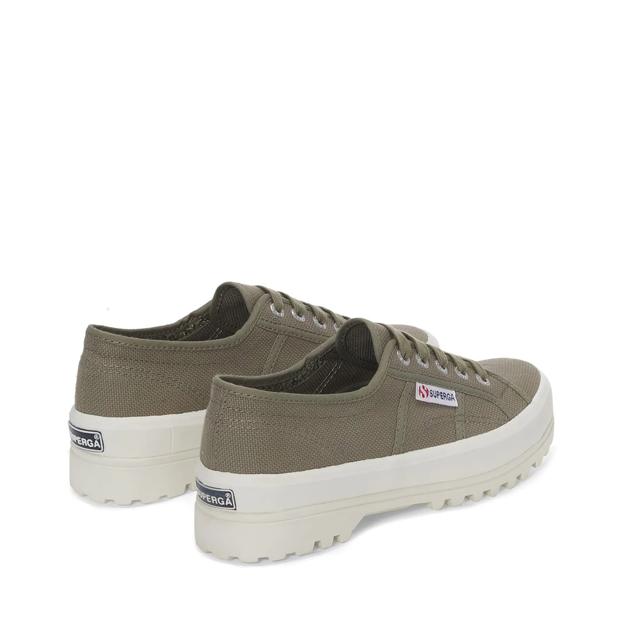 2555 Alpina Sneakers - Green Safari Avorio