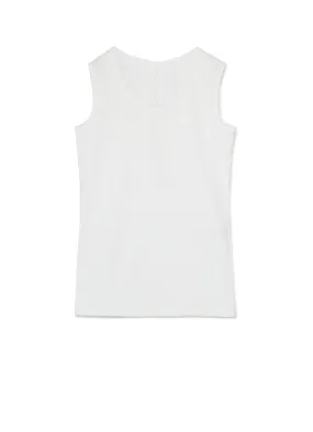 40/2 Cotton Plain stitch Back Open Tank