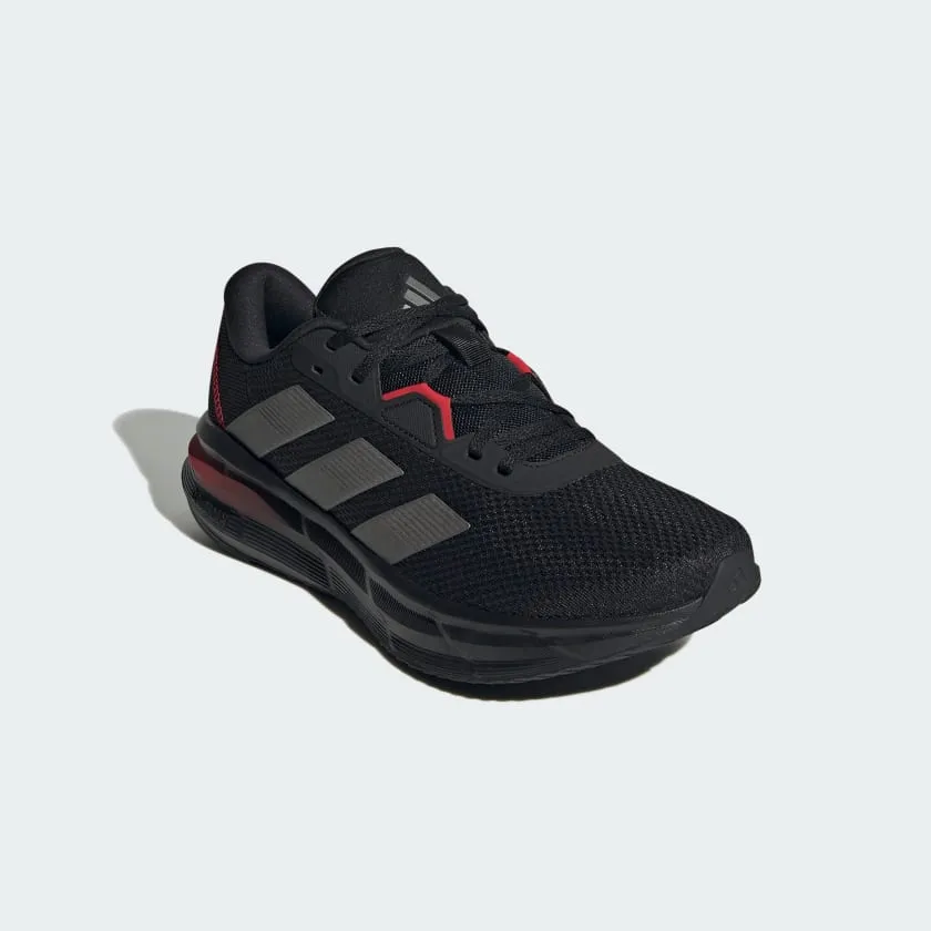 ADIDAS MEN'S GALAXY 7 BLACK/RED RUNNING SHOES