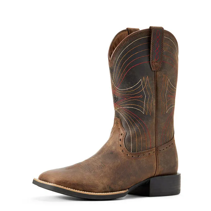 ARIAT MEN'S Sport Wide Square Toe Western Boot