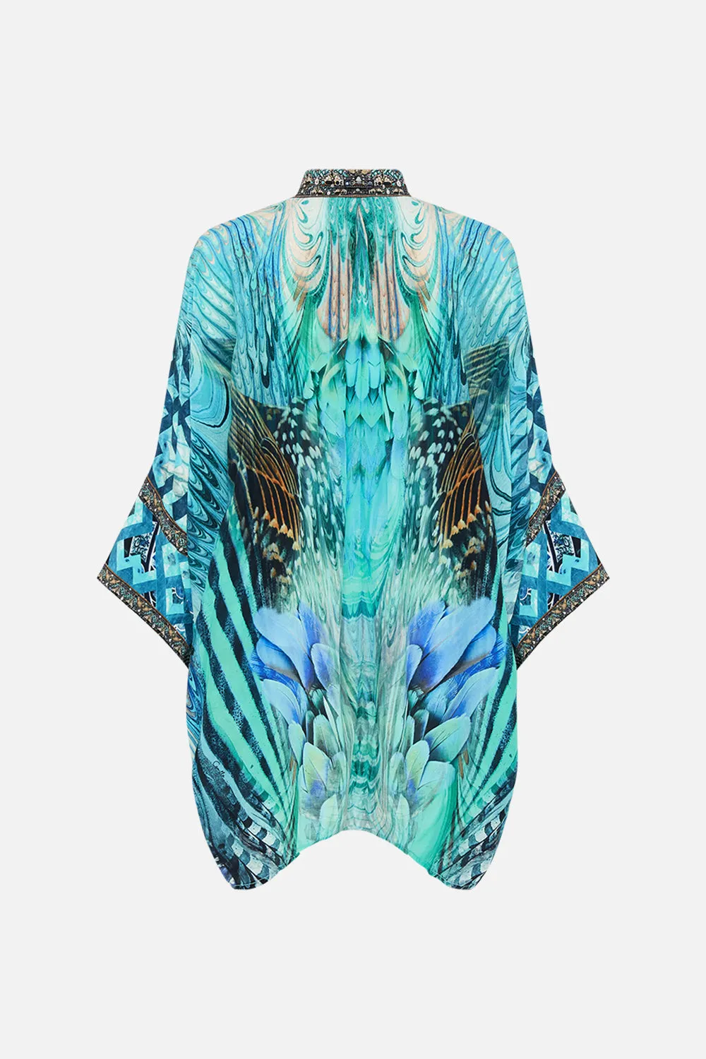 BATWING SHIRT AZURE ALLURE