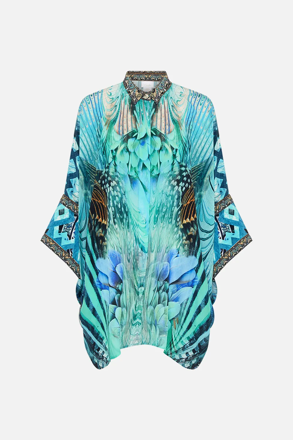 BATWING SHIRT AZURE ALLURE