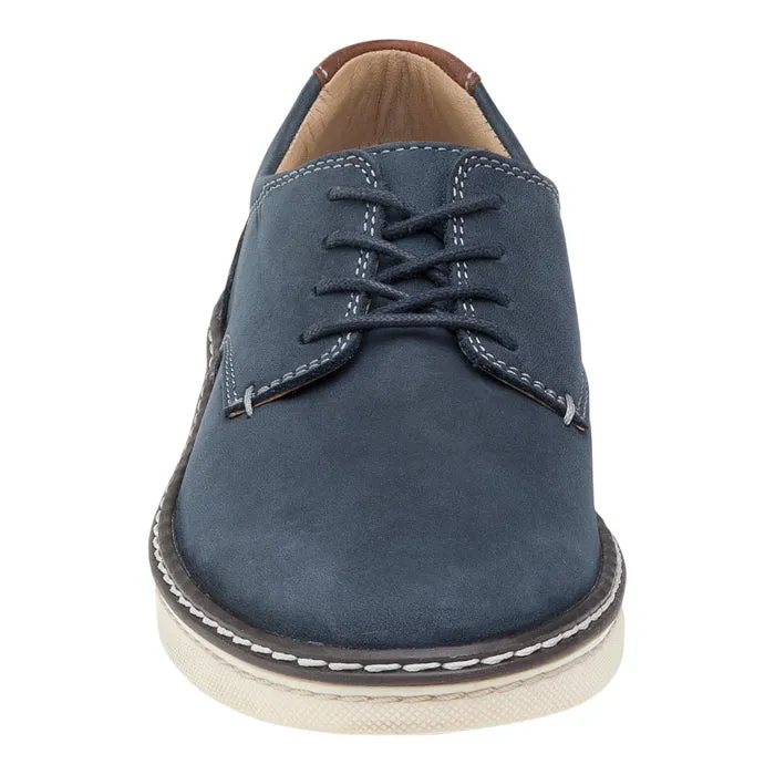 Big Boy Johnston & Murphy McGuffey Plain Toe Navy