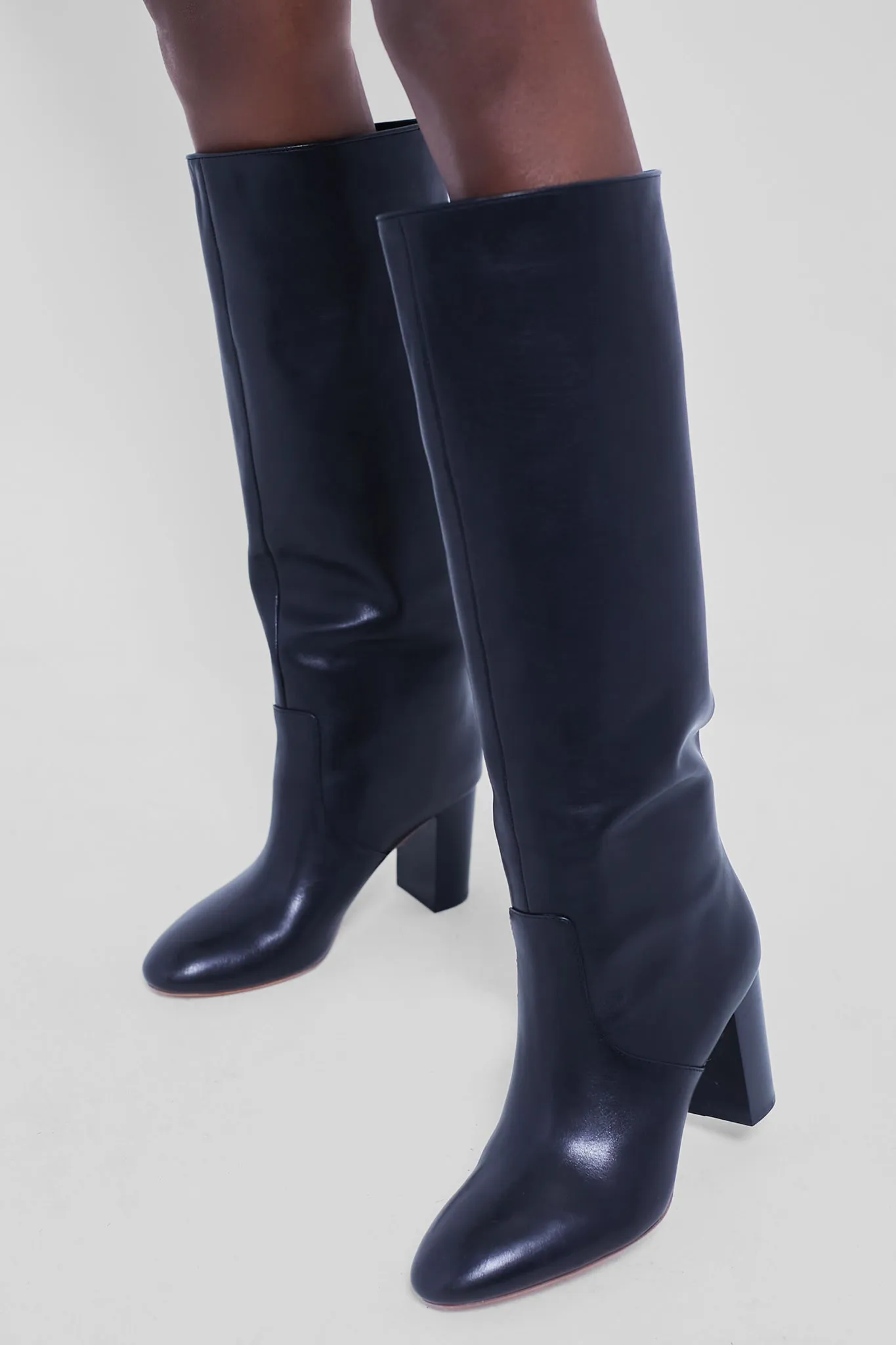 Black Goldy Tall Boots