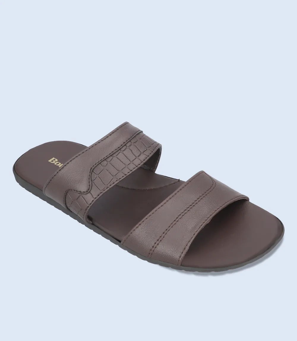 BM5634-BROWN-Men Casual Slipper