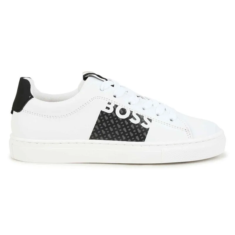 Boss Sneaker Logo White