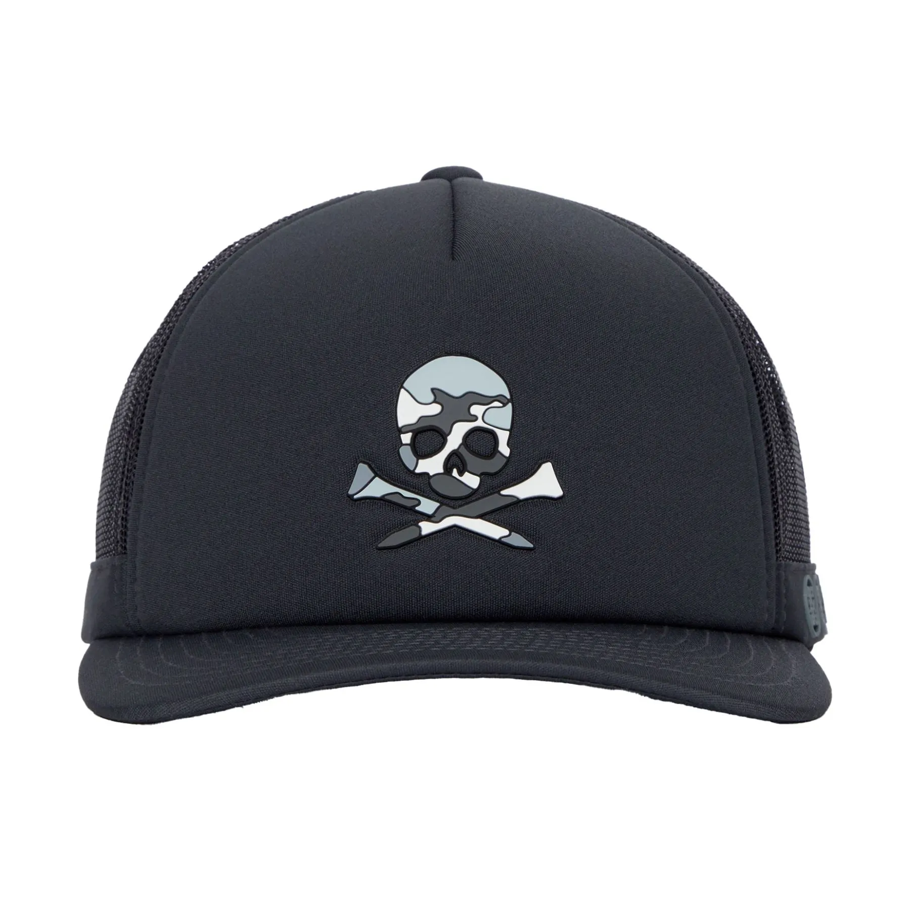 Camo Skull Trucker Charcoal - SS23