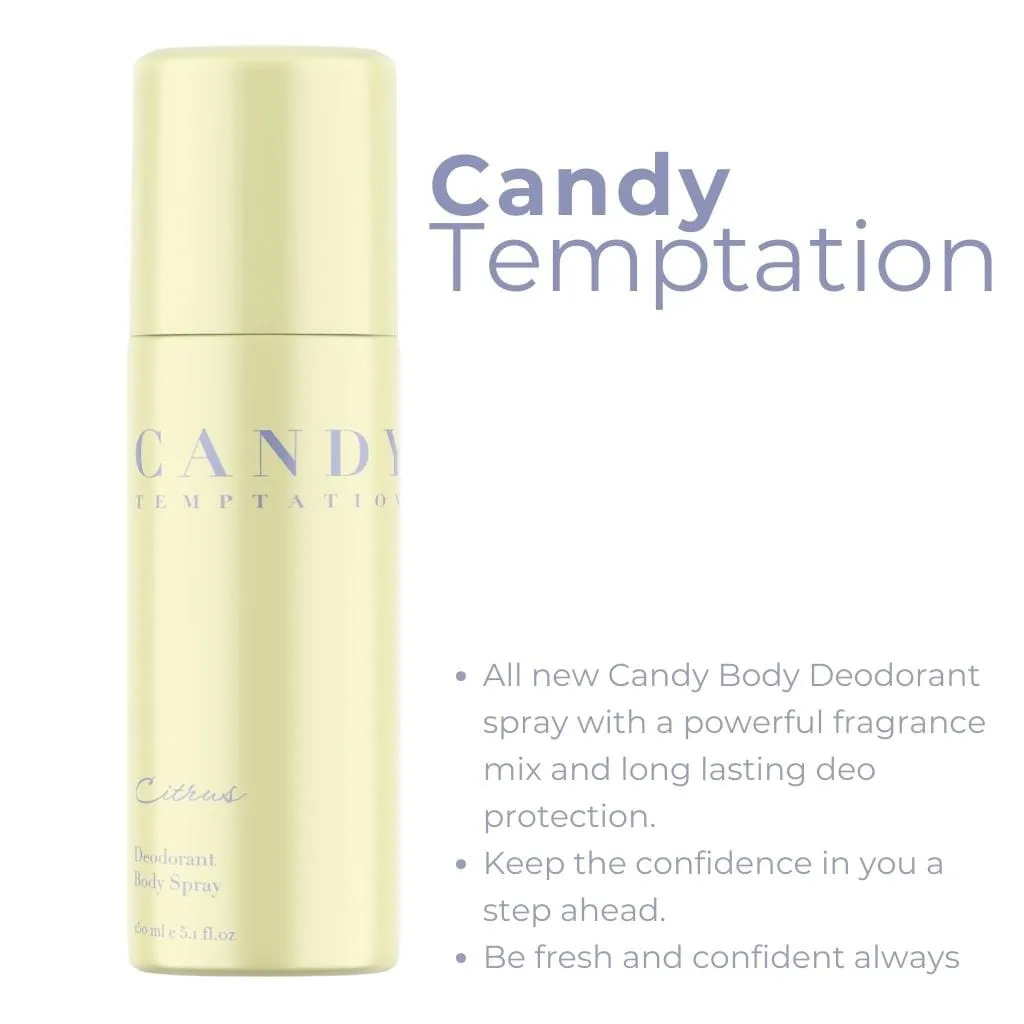 Candy Temptation Deodorant - Citrus: All-Day Freshness Deodorant