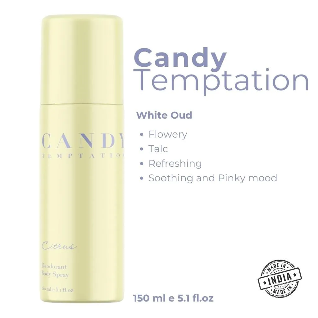 Candy Temptation Deodorant - Citrus: All-Day Freshness Deodorant