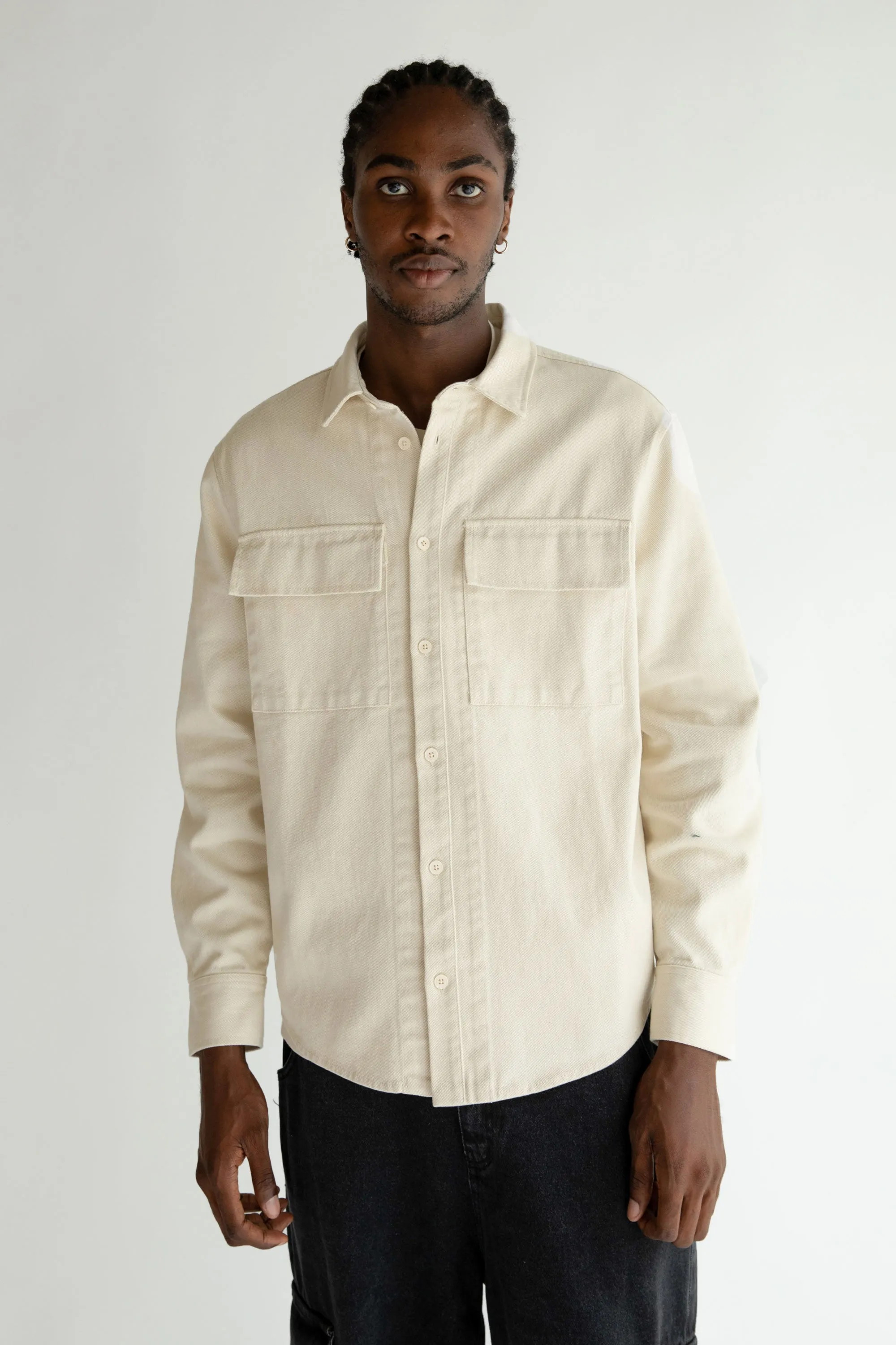 COTTON TWILL SHIRT