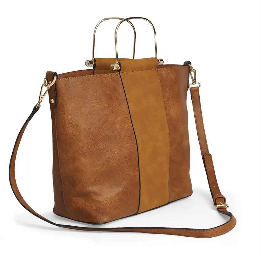 Davina Tote & Crossbody - Cognac