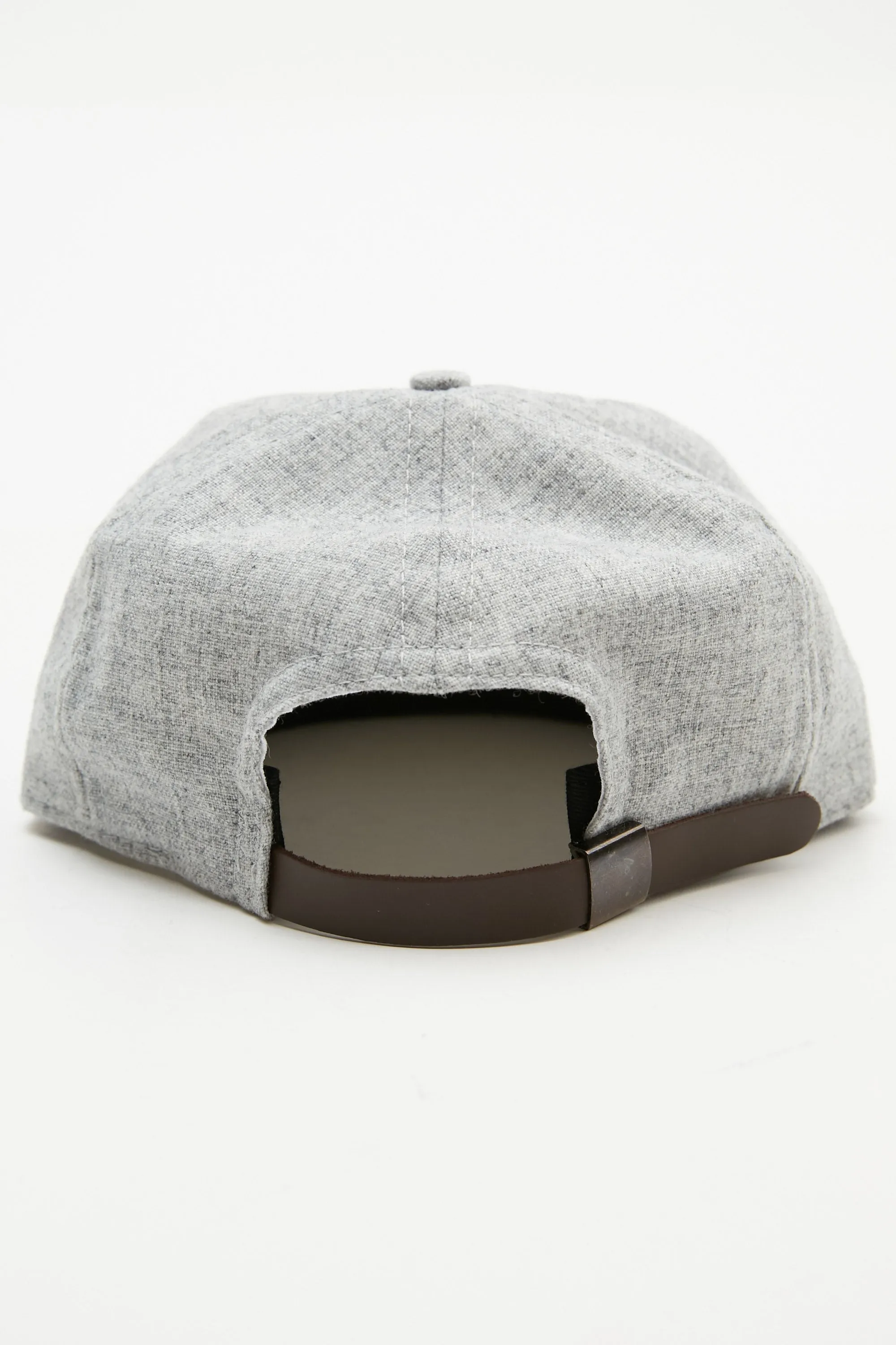 Ebbets x Totem Brand Co. Cap - Grey Heather Wool - EXCLUSIVE