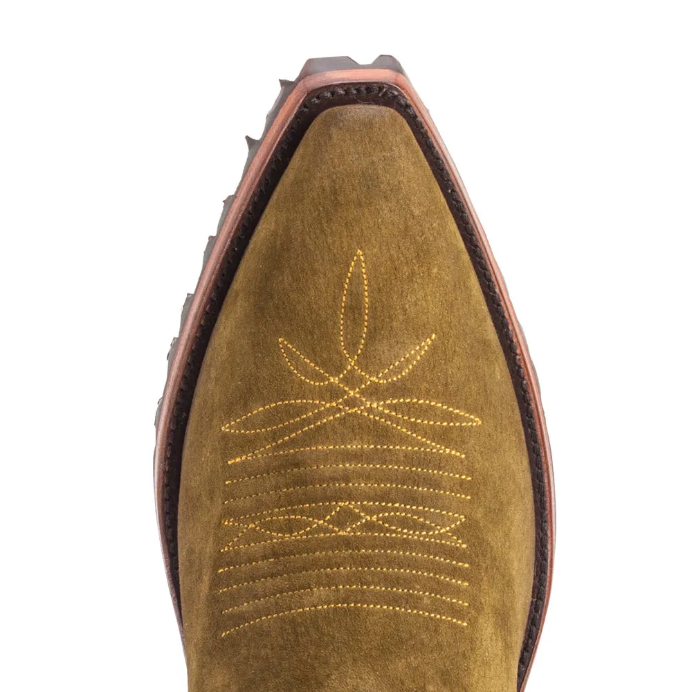 El Rancho 12" with Vibram -Cognac/Olive