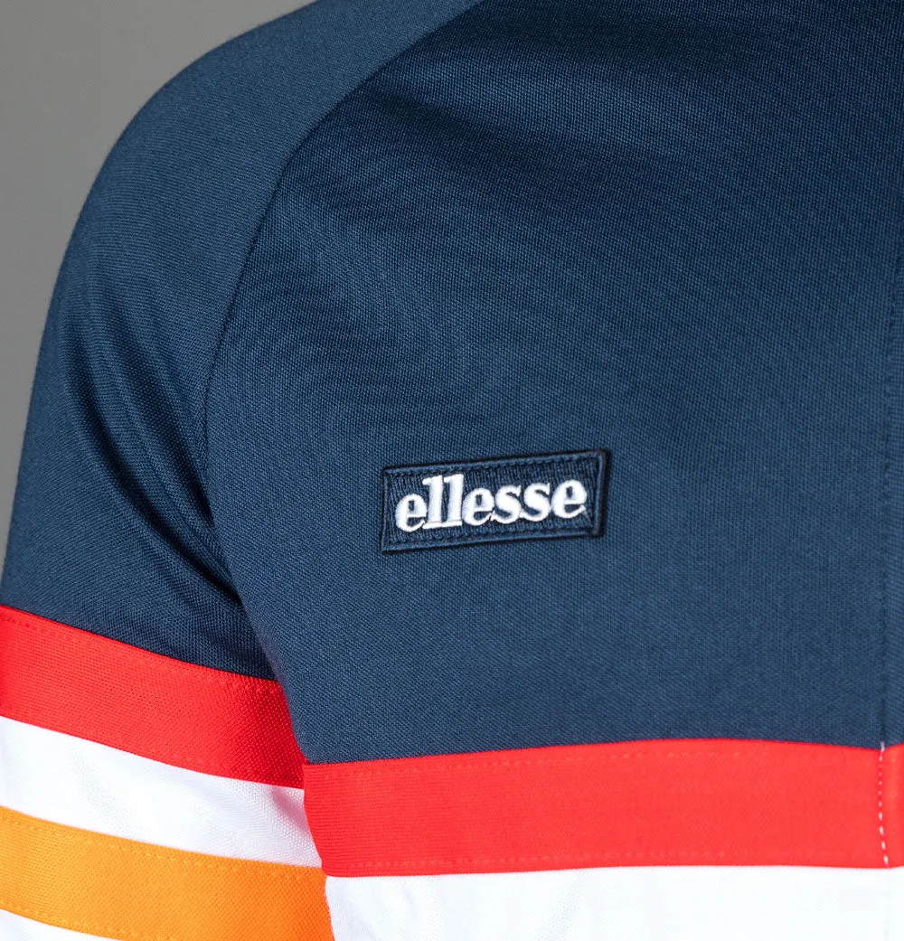 Ellesse Rimini Tracksuit Top Navy/White