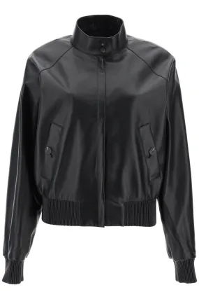 FERRAGAMO harrington leather jacket in