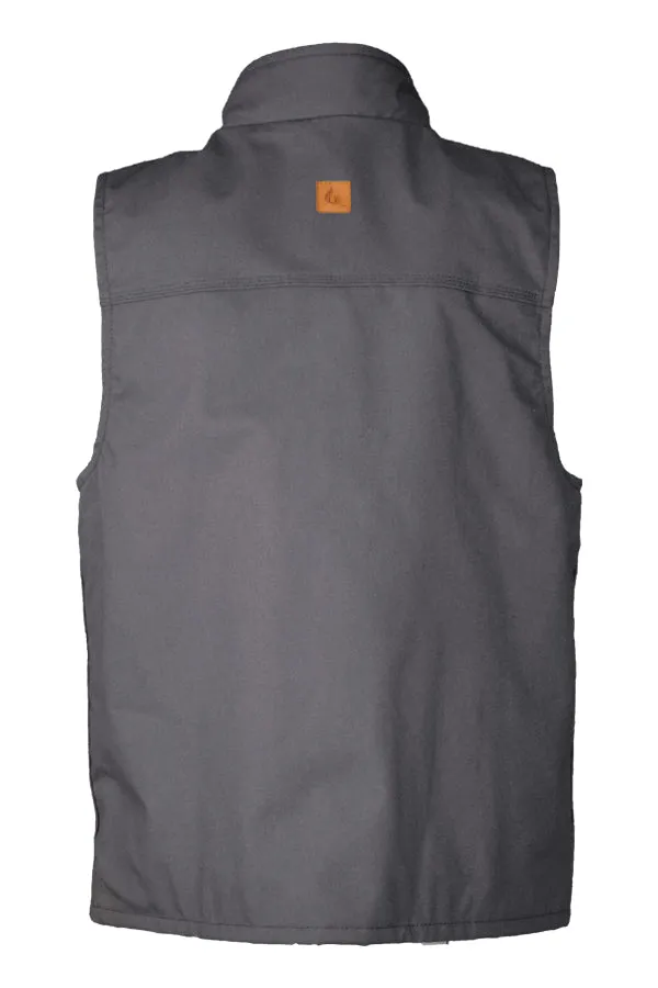 FR Fleece Lined Vest with Windshield Technology | Gray