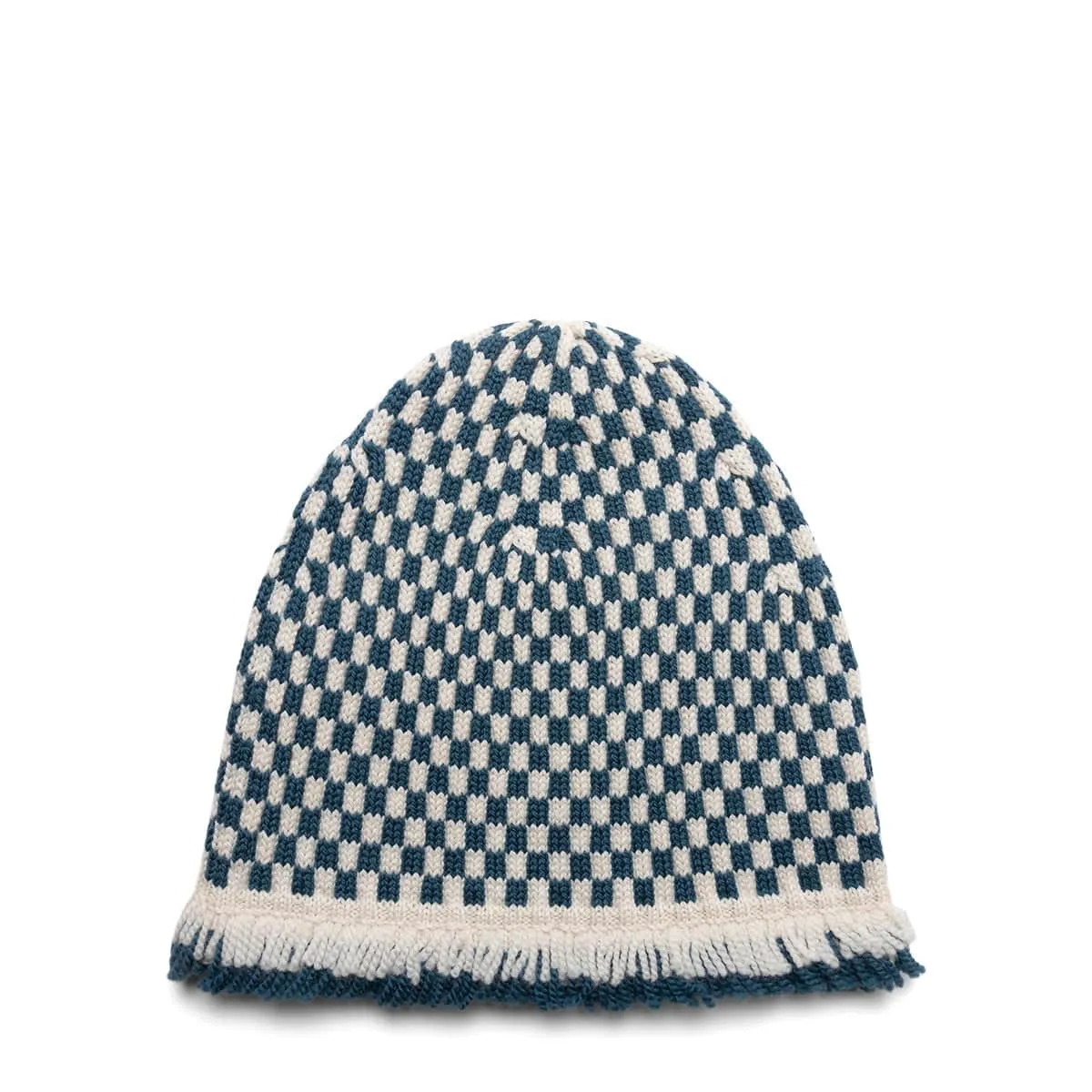 FRINGE CHECK HAT