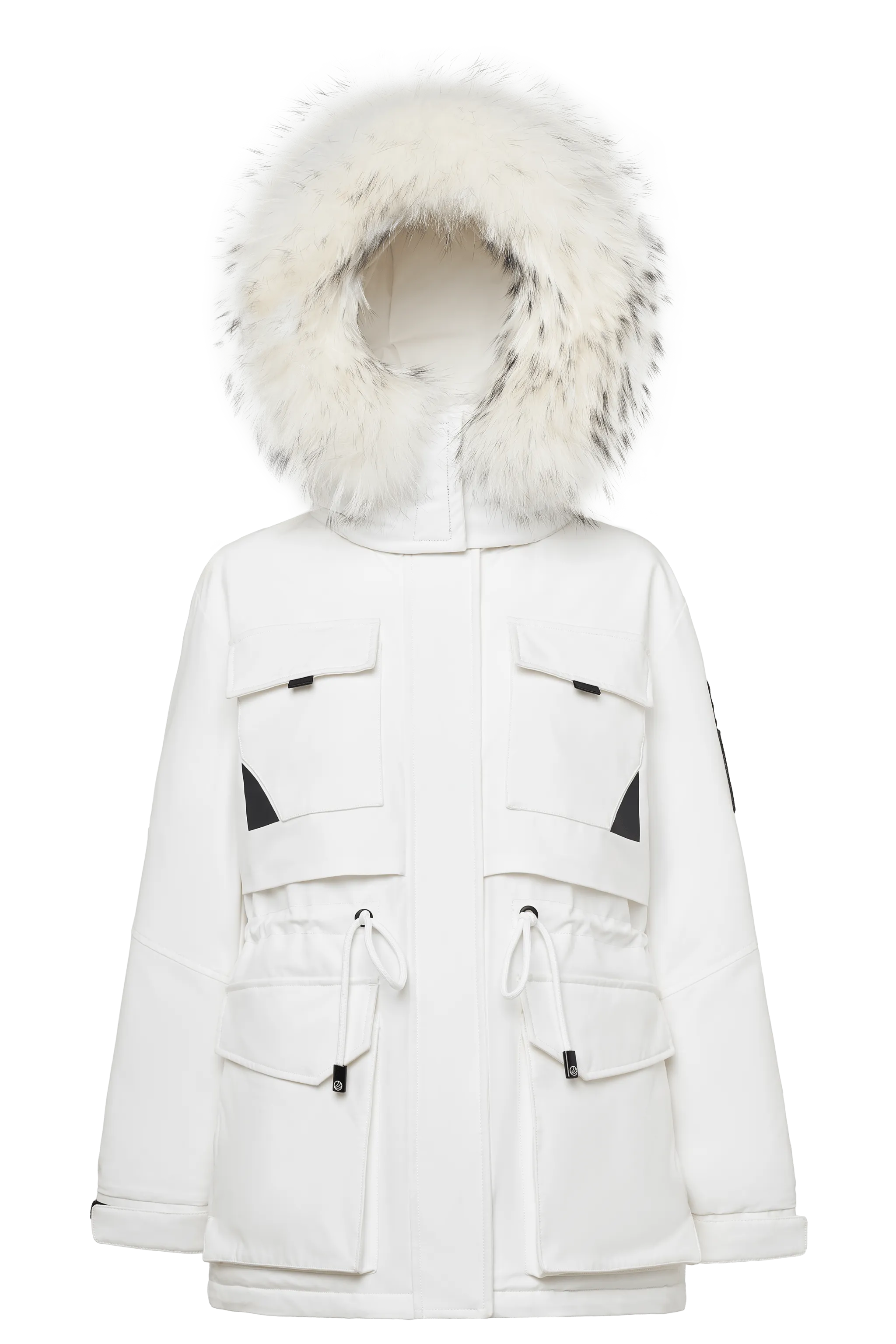 Goose Down Jacket with Detachable Hood