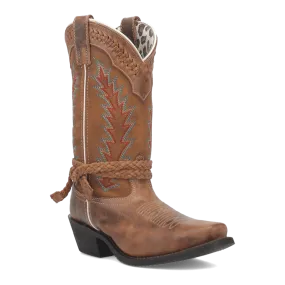 KNOT IN TIME LEATHER BOOT