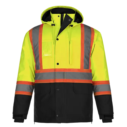 L01275 - Kenworth - 5in1 Hi-Vis Parka w/ Detachable Hood