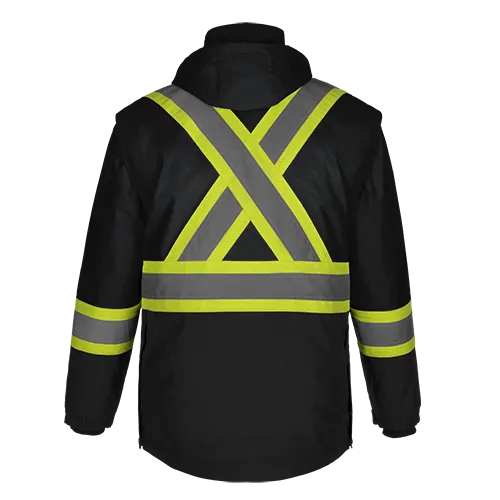 L01275 - Kenworth - 5in1 Hi-Vis Parka w/ Detachable Hood