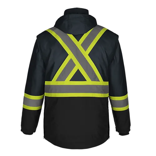 L01275 - Kenworth - 5in1 Hi-Vis Parka w/ Detachable Hood