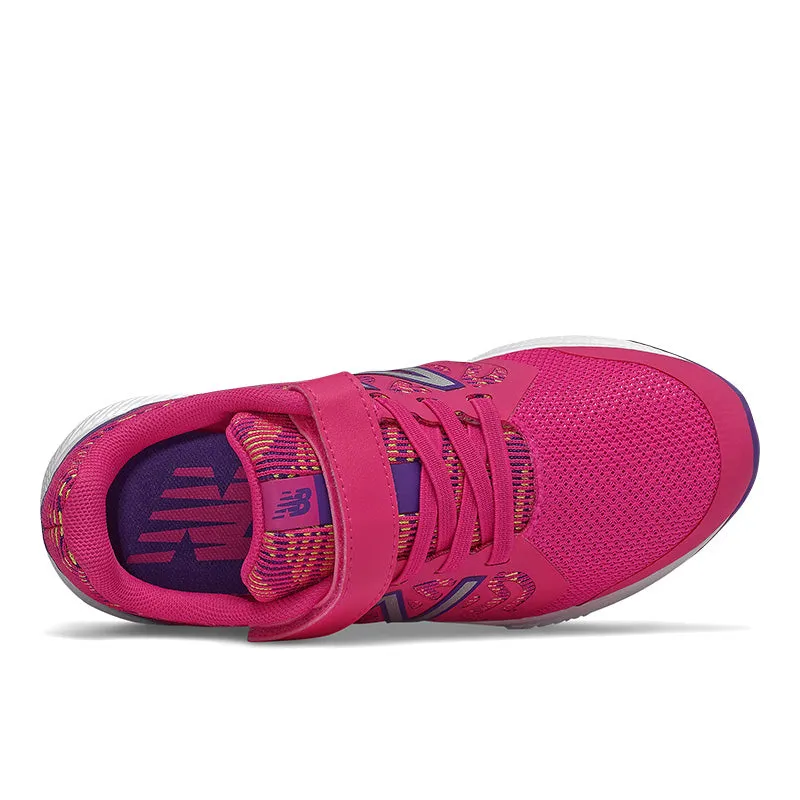 New Balance 519 - Girls Exuberant Pink / Prism Purple / Lemon Slush