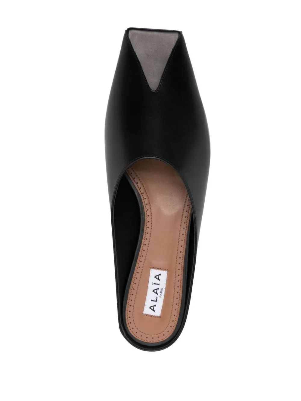 OPEN TOE FLAT MULES