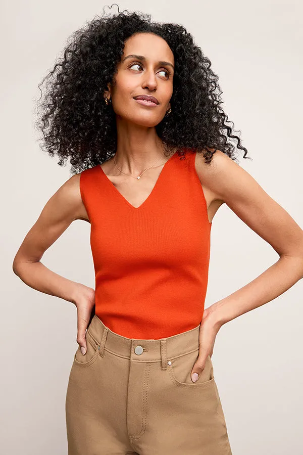 Peggy Top - Eco 365Knit :: Apricot