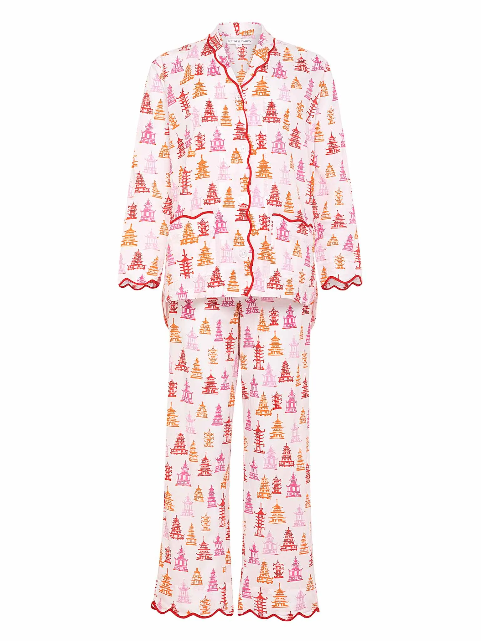 Pink Pagoda Pajamas