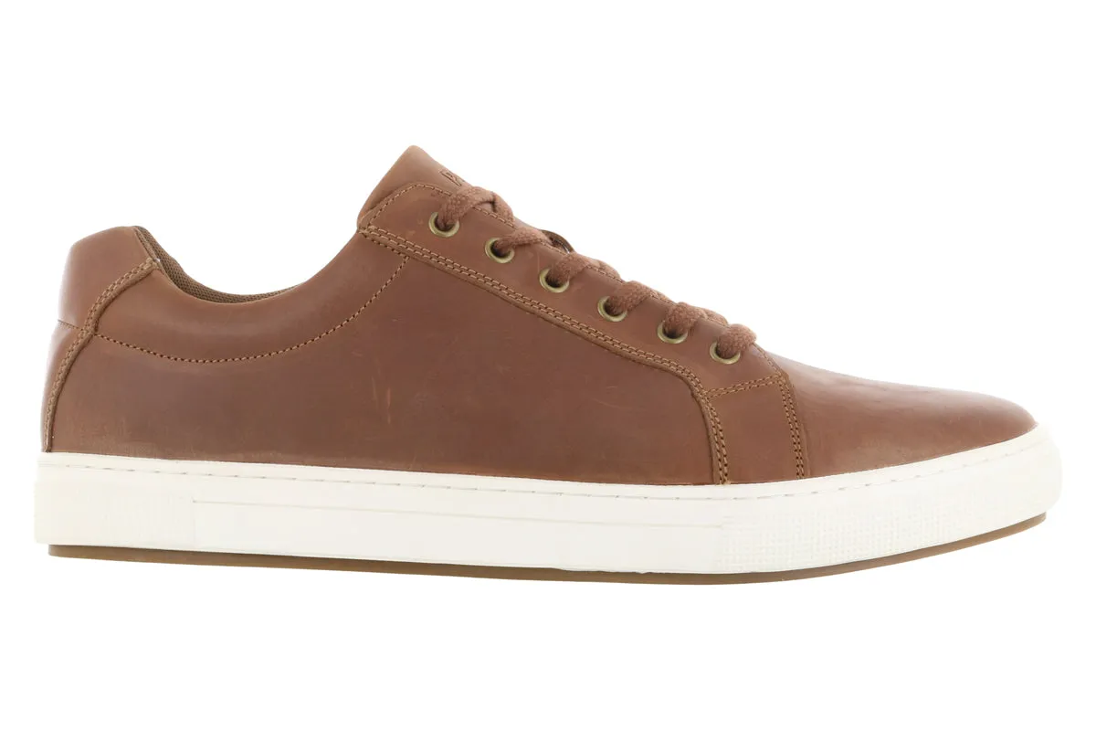 Propet Koda Leather Sneaker Tan