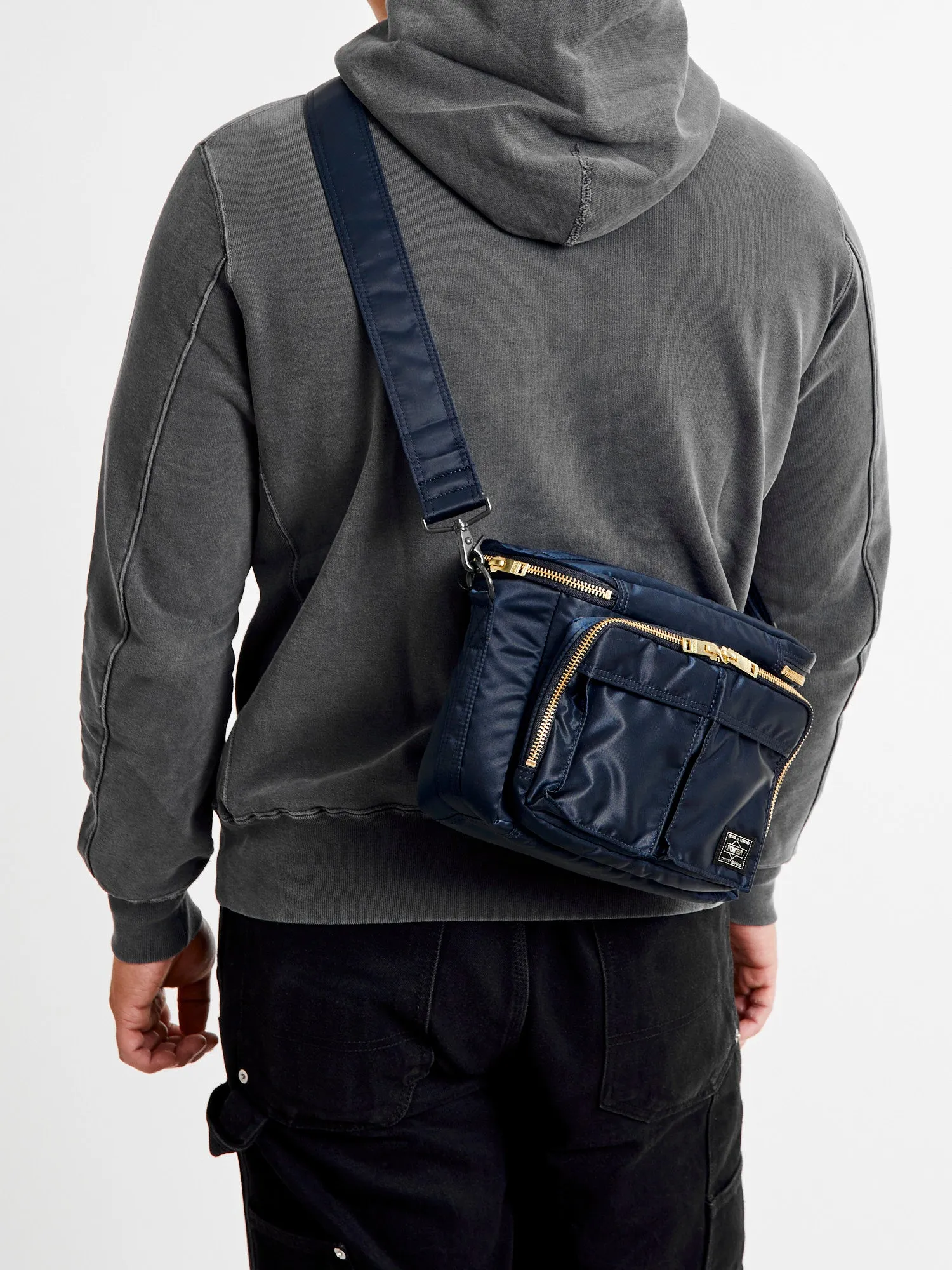 "Tanker" Camera Bag in Iron Blue