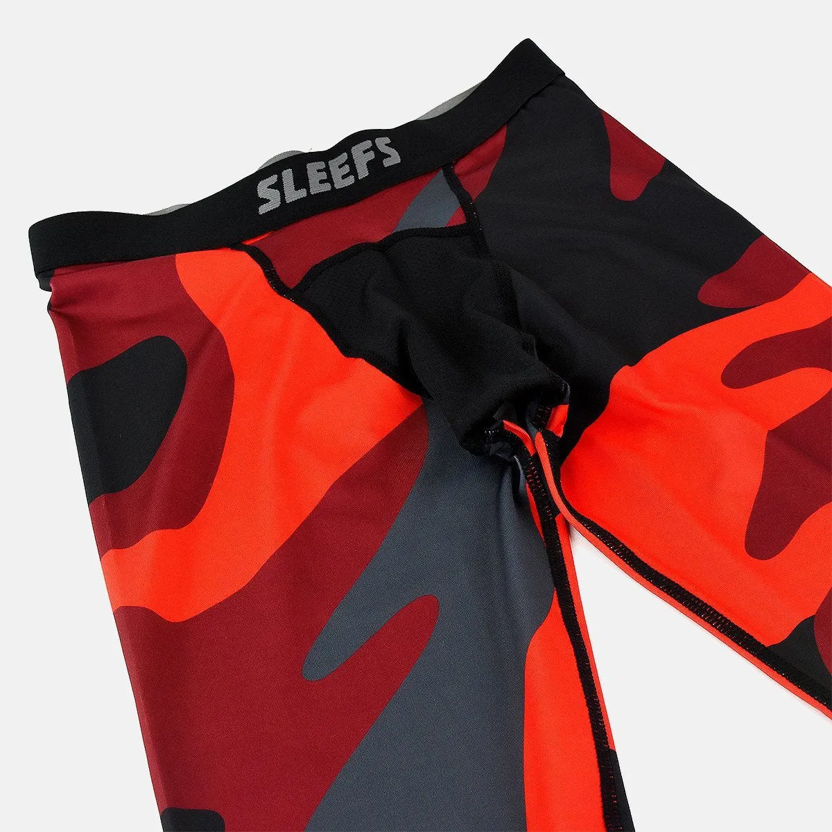 Red Juice Camo Compression 3/4 tights / leggings