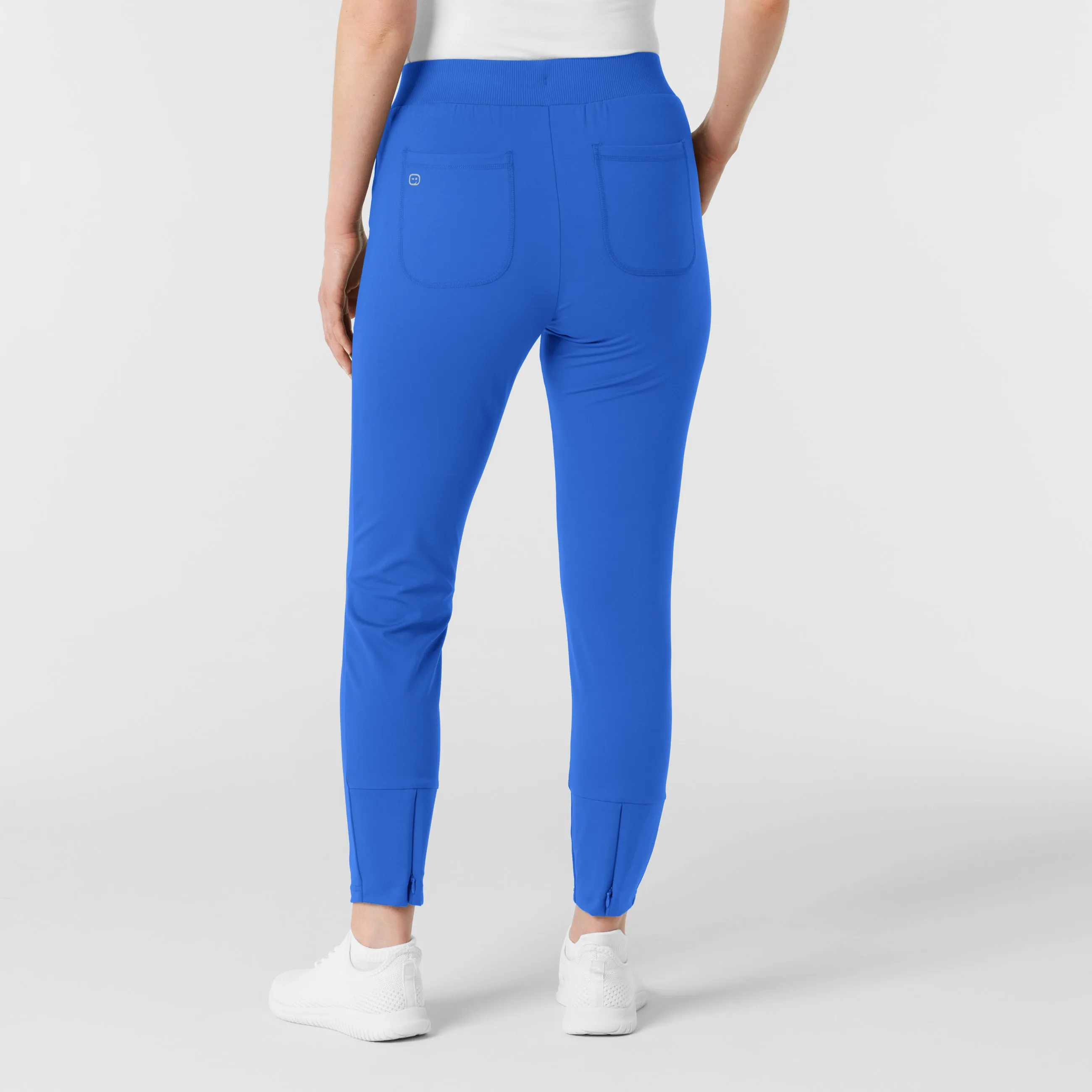 RENEW Knit Women's Track Scrub Pant - Royal