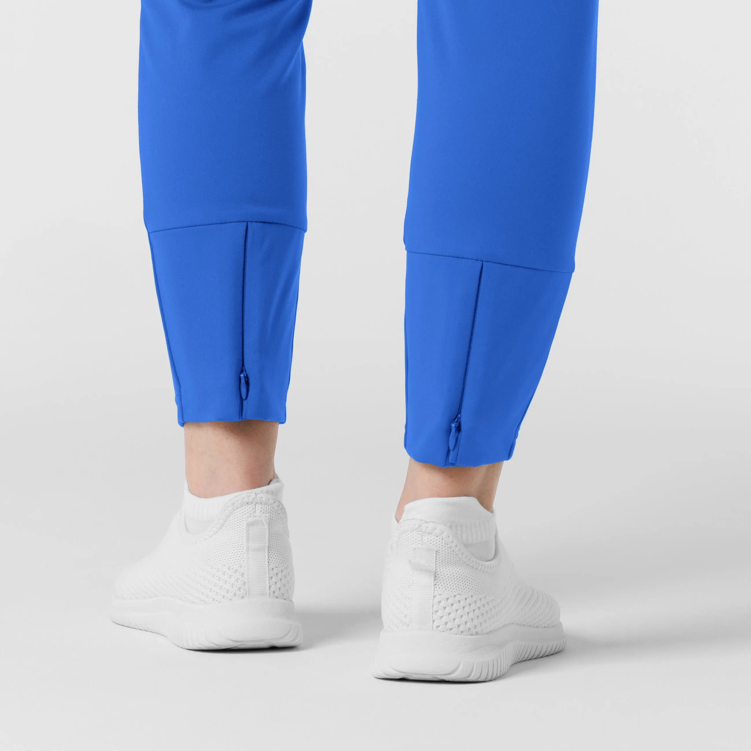 RENEW Knit Women's Track Scrub Pant - Royal