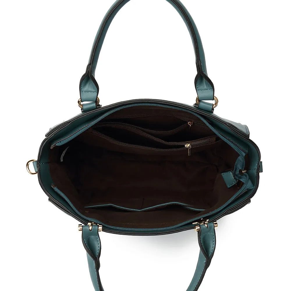 Satchel With Detachable Shoulder Strap