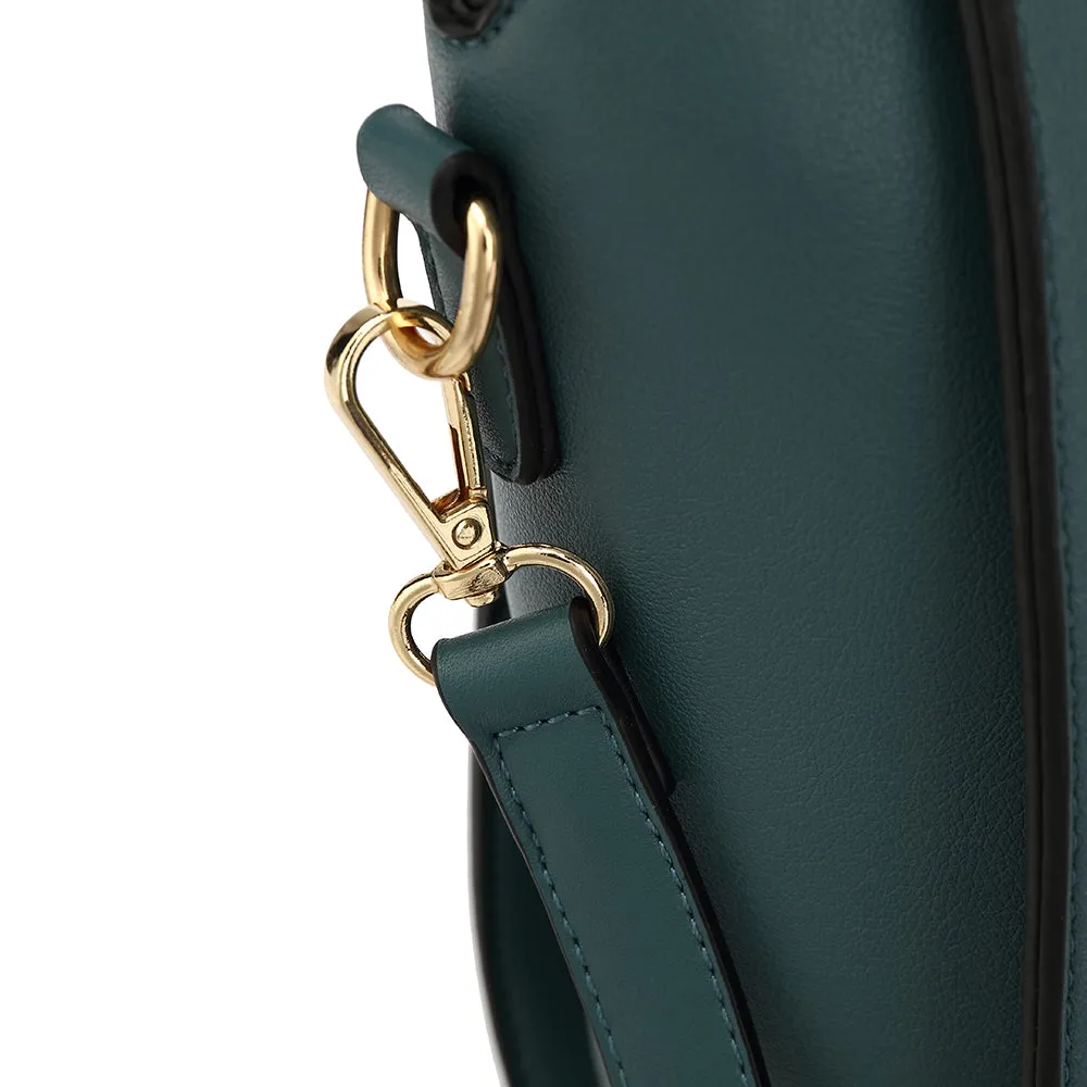 Satchel With Detachable Shoulder Strap