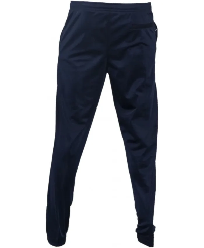 SHIV NARESH Trenz Poly Unisex Track Pants (Navy-Red)