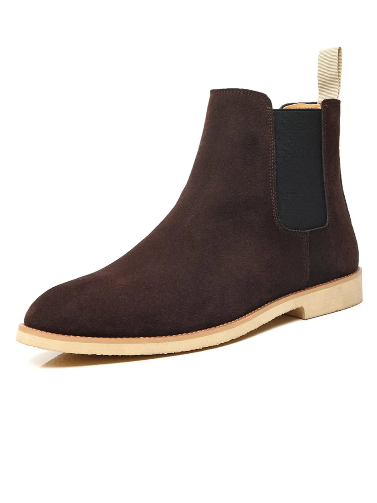 Slip-on Suede Chelsea Boots