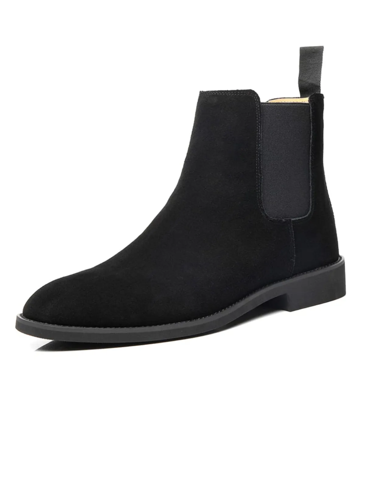 Slip-on Suede Chelsea Boots