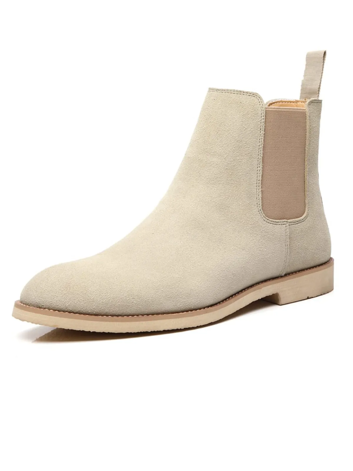 Slip-on Suede Chelsea Boots