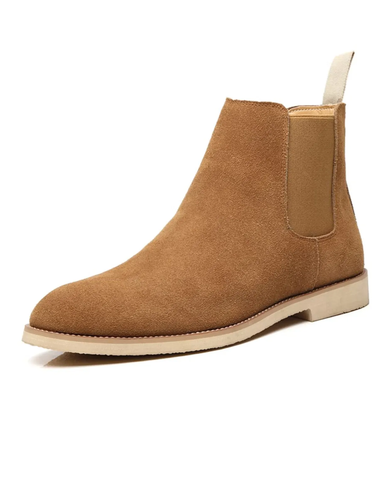 Slip-on Suede Chelsea Boots