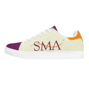 SMA | Beige Low Top | Custom Branded Company Shoes | Shoe Zero