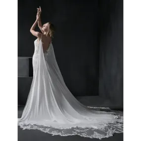 Sottero and Midgley Liam Detachable Cape