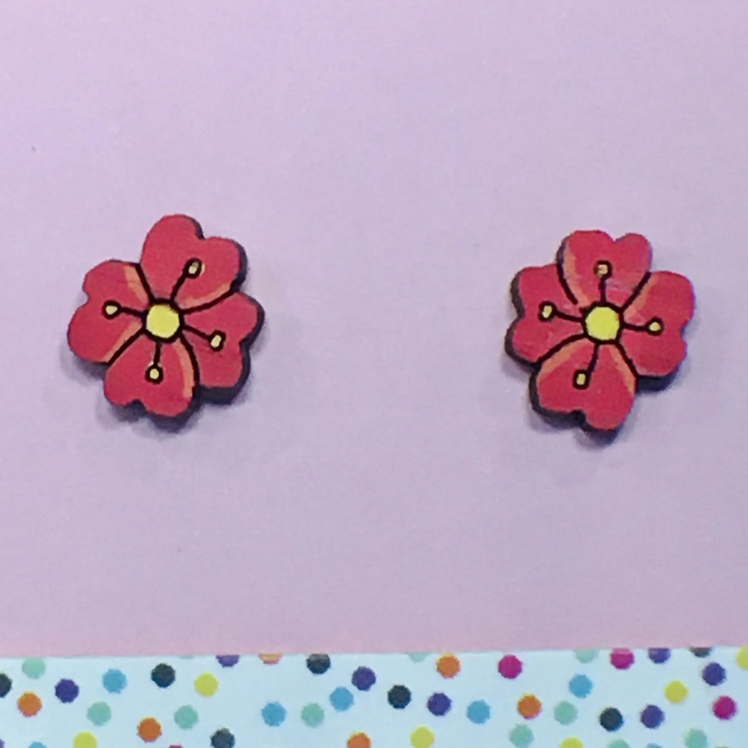 Studs: Flowers