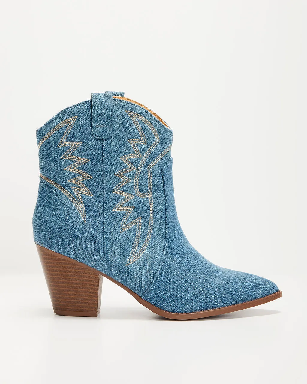 Stylish Bandit Ankle Western Booties