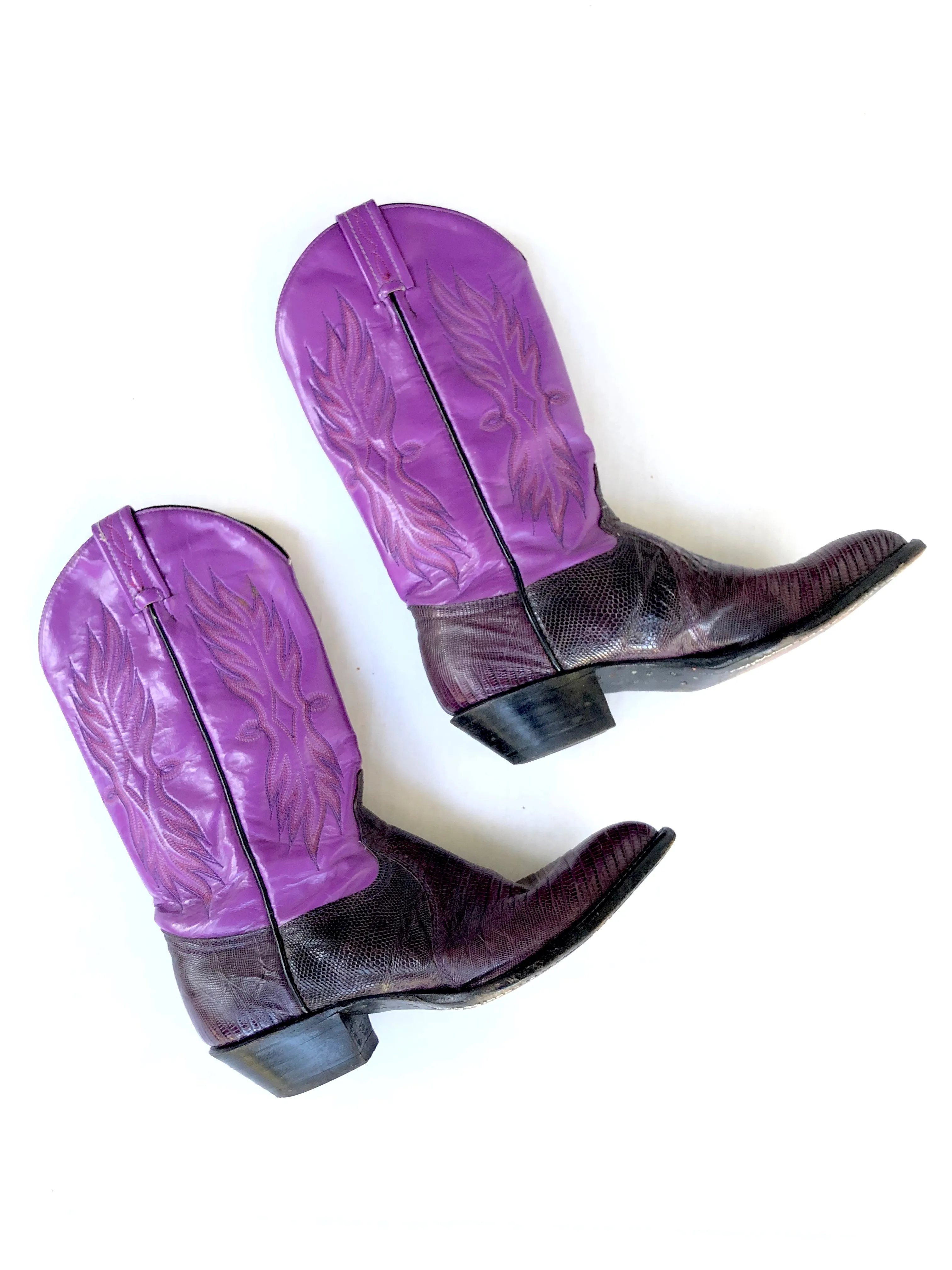 VINTAGE: Tony Lama Western Cowboy Boots